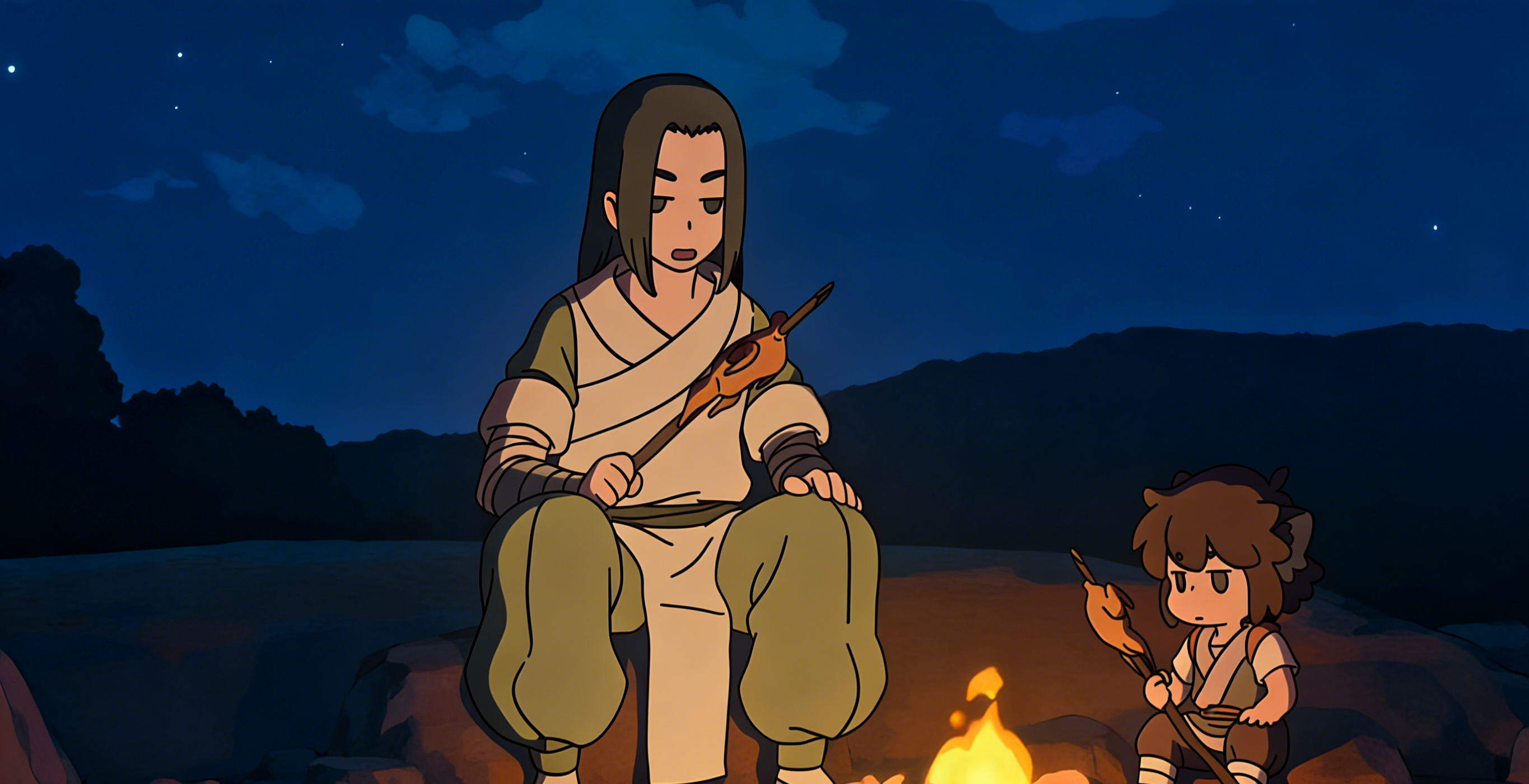 罗小黑战记：和师父的快乐干饭时刻