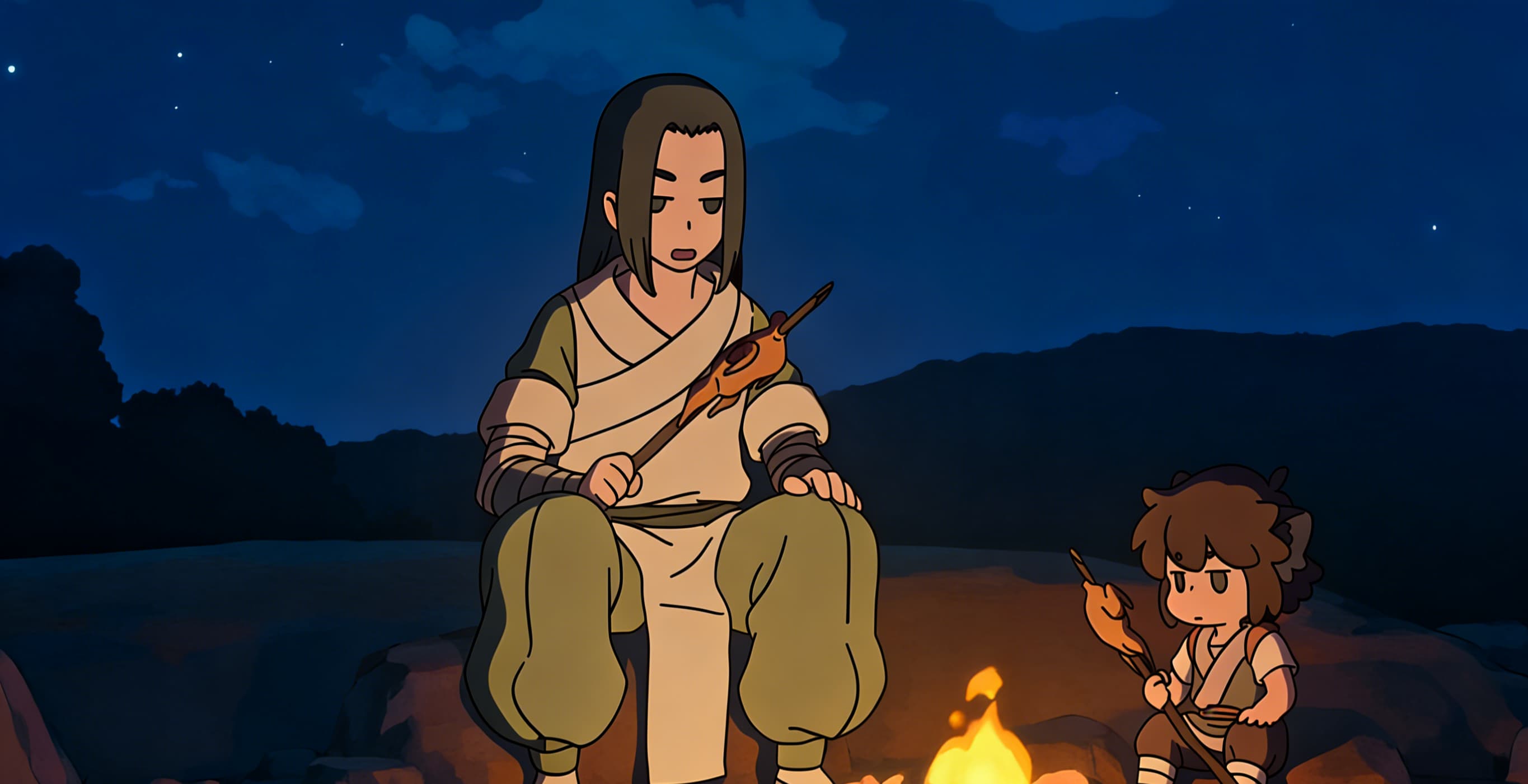 罗小黑战记：和师父的快乐干饭时刻